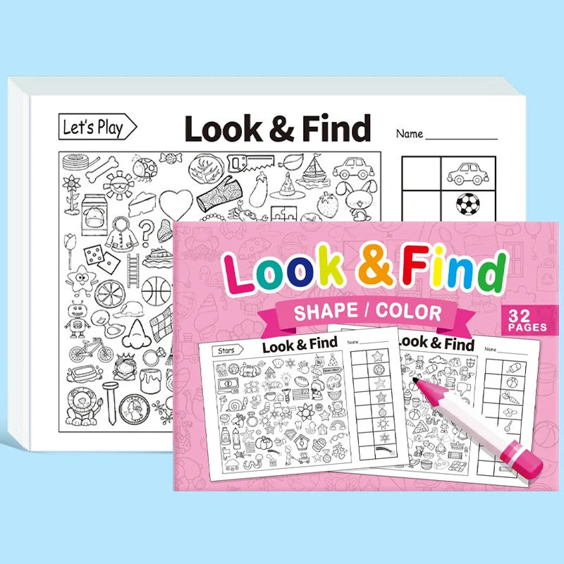 Look & Find: Shapes And Colors