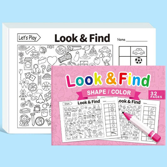 Look & Find: Shapes And Colors